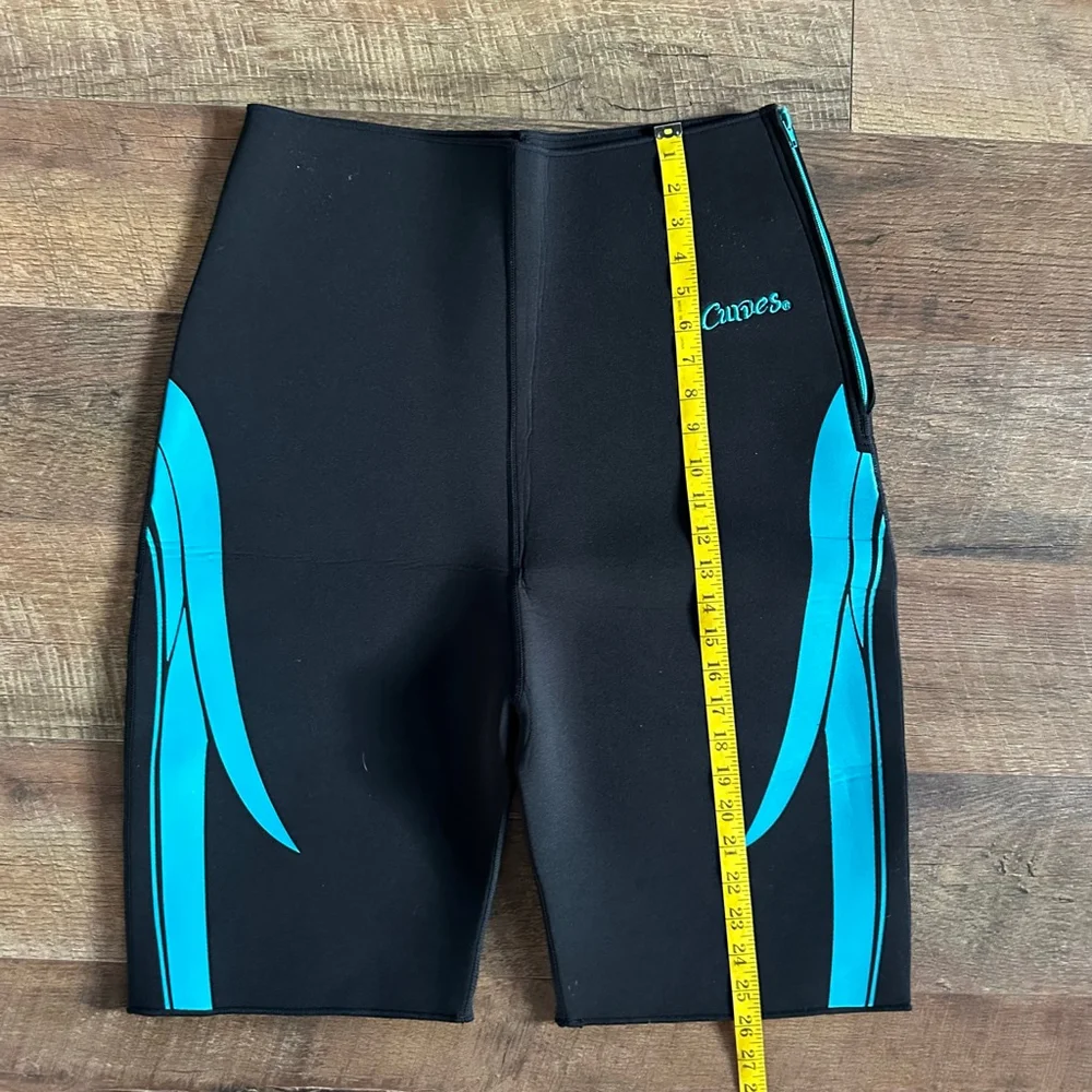 Curves brand sauna pants body trimmer slimming shaper shorts 1XL